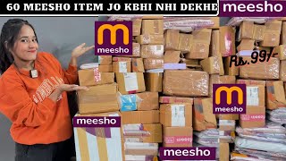 60 Meesho Huge Trendy  Rondom  Haul 🤭  Omg 😰 Kya Mangwaya Tha Kya Bheja Hai 😭  Under Rs [upl. by Meingolda]