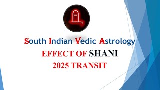 SHANI transit for 2025 [upl. by Karlin]