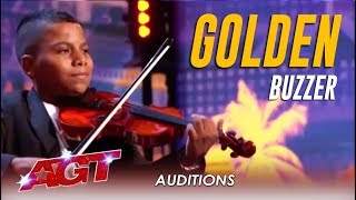 Tyler ButlerFigueroa THE MOST INSPIRING CHILD AUDITION EVER  Americas Got Talent 2019 [upl. by Atires237]