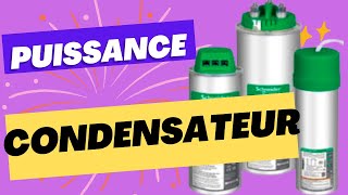 puissance condensateur بالدرجة المغربية [upl. by Eecats]