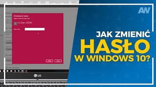 Jak zmienić hasło w Windows 10  Akademia Wiedzy [upl. by Gmur]