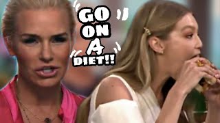 Yolanda hadid not letting gigi eat amp being rude for 2 minutes straight [upl. by Estrellita]