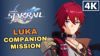 Honkai Star Rail  Luka Companion Mission  Full Story JP Dub EN Sub 4K 60FPS [upl. by Mauro45]