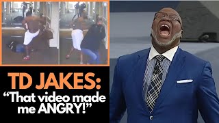 TD JAKES Rebukes DIDDY Video Of CASSIE ABUSE [upl. by Khano]