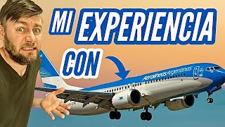 ✈️Aerolineas Argentias  EXPERIENCIA de vuelo ✅🛑 [upl. by Mair]