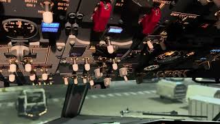 Boeing 737 Max Cold and Dark startup ASMR [upl. by Eseuqram]