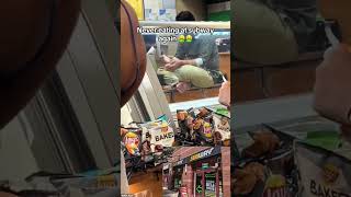 Subway employee handling customers food with no shoes in Chicago [upl. by Blaseio]