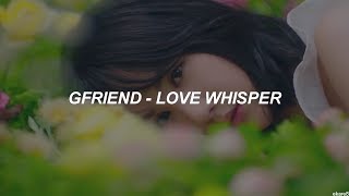 GFriend  Love Whisper  Sub español [upl. by Attiuqal]