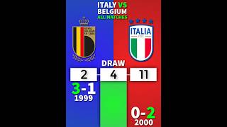 ALL MATCHES italy 🇮🇹 🆚 🇧🇪 belgium [upl. by Sigfried]