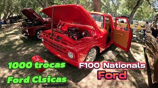 F100 Nationals El evento FORD TRUCKS CLASICAS mas grande de USA [upl. by Hadwin200]