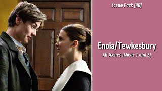 Enola amp Tewkesbury Scene Pack with Mega Link HD  Enola Holmes 1 amp 2 [upl. by Ayin]