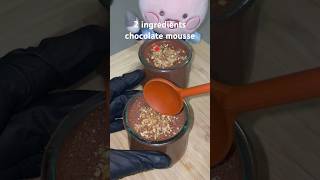 2 Ingredients Mousse au Chocolat 🍫 ChocolateLoversEasyDesserts2IngredientRecipeDessertGoals [upl. by Laurens273]