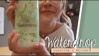 WATERDROP MICRODRINK UNBOXING amp REVIEW  Instagram made me buy it easy way of drinking more water [upl. by Elleinad]