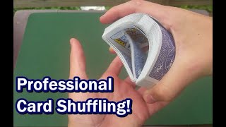 How to do a Faro Shuffle Simple Flourish [upl. by Remington]