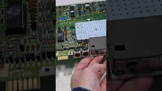 Commodore 128 DEFECTIVE DONOR Motherboard with Jiffy DOS [upl. by Kalindi]