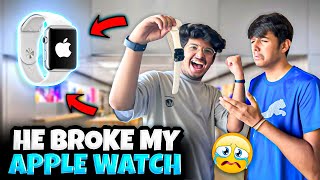 Tsg Jash Broke My Iwatch And Iphone🥲  Biggest Prank  Mann Vlogs [upl. by Adabelle685]