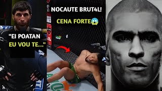 DEU ATÉ MED0🚨 Ankalaev NOCAUTEIA Johnny Walker BRUT4LMENTE no UFC VEGAS 84 e DESAFIA Alex Poatan [upl. by Maya]