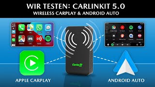 CarlinKit 50 2Air  WIRELESS Apple CarPlay  Android Auto einfach nachrüsten  Einrichtung amp Test [upl. by Krystyna]