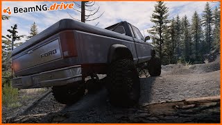 BEAMNGDRIVE MP  FORD RANGER TAKES ON OFFROAD CHALLENGES [upl. by Nnylrats]