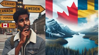 Living in Canada or Sweden which is better [upl. by Ellehcem]