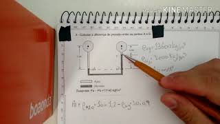 Mecânica dos Fluidos exercícios de manometria [upl. by Eisned]