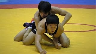 Wrestling Japan レスリング – CGU vs Kinki University [upl. by Ecnarret]