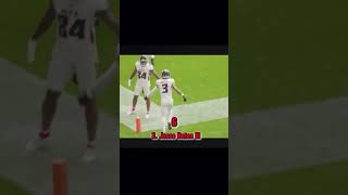 Top 5 Corners Based Off Of INTS nfl football darronbland [upl. by Naehs]