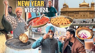 2024 New Year in Amritsar  Kala Shah Amritsari Kulcha  Amritsar Street Food [upl. by Obadias455]