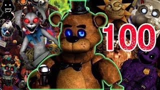 100 Rahasia Easter Eggs Five Nights at Freddys sangat SEDIKIT yang tau [upl. by Ailev]