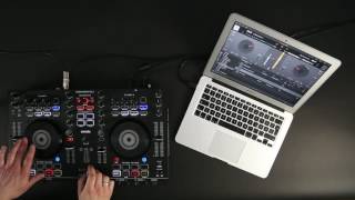 Denon DJ MC4000 DJ Controller with djay by Algoriddim  Scratch Session [upl. by Bates]