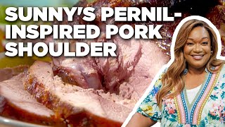 Sunny Andersons PernilInspired Pork Shoulder  Cooking for Real  Food Network [upl. by Gravante]