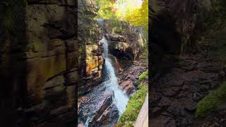 Flume Gorge  Franconia Notch State Park  New Hampshire  USA  Oct 2023 [upl. by Yeung83]