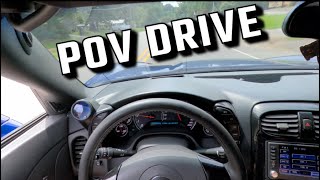 POV drive supercharged C6 Corvette [upl. by Yklam]