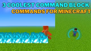 3 Coolest Command Block Commands on Minecraft Bedrock 2 [upl. by Adon482]