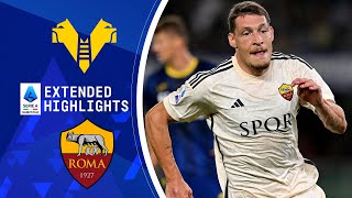 Hellas Verona vs Roma Extended Highlights  Serie A  CBS Sports Golazo [upl. by Machutte]