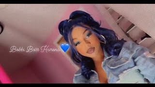 BOBBI BOSS  Harena 💙 Royal blue wig🔥😍 [upl. by Attelrahc]