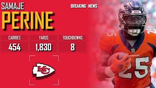 𝐁𝐑𝐄𝐀𝐊𝐈𝐍𝐆 𝐍𝐄𝐖𝐒 Kansas City Chiefs Sign Veteran ExBengals RB Samaje Perine  2024 NFL Offseason [upl. by Eeznyl]