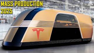 IT HAPPENED Elon Musk Announces 2025 Tesla Robovan’s REAL Specs amp INSANE Production Plan [upl. by Littman748]