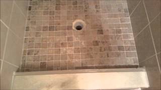 Tile Redi Shower Pan install [upl. by Aennyl]