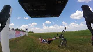 Tour de France 2018 Chris Froome crash [upl. by Inalan514]