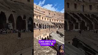 UMA VISITA AO COLISEU 🇮🇹 QueHistoriaeEssaMax [upl. by Bernadina]