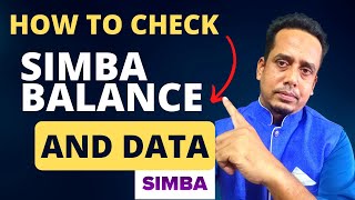 How to check Simba balance and data Singapore prepaid sim 2023 Bangla tutorial [upl. by Flemings]