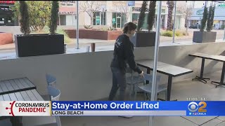 StayAtHome Order Lifted Monday For Southern California [upl. by Aluap481]