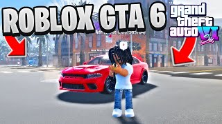 THIS NEW MIAMI ROBLOX HOOD GAME LOOKS JUST LIKE GTA 6 [upl. by Atiroc]