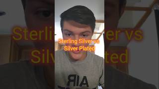 Jewlery Wars Ep5  Sterling Silver vs Silver Plated foryoujewelryfyptipssilver [upl. by Ymij788]