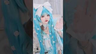 Uwowo Hatsune Miku Rakuten Collab Cosplay Costume [upl. by Scribner]