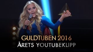 Årets Youtubeklipp I Guldtuben 2016 [upl. by Nnuahs]