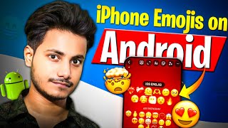 How To Get iOS Emojis On Android 2024 Without Any App  iOS Emojis On Realme Oppo amp OnePlus Phones🔥 [upl. by Mayhs457]