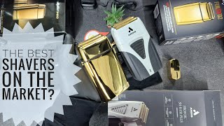 Babyliss Pro Titanium Shaver VS Andis ProFoil Shaver Plus VS Babyliss Pro Foil FX02 [upl. by Alamak]