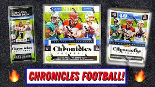 Opening Chronicles Football  Mega Box Blaster Box Cello BOOM🔥 MONSTER SILVER PRIZM BLACK 🚨 [upl. by Tteirrah]